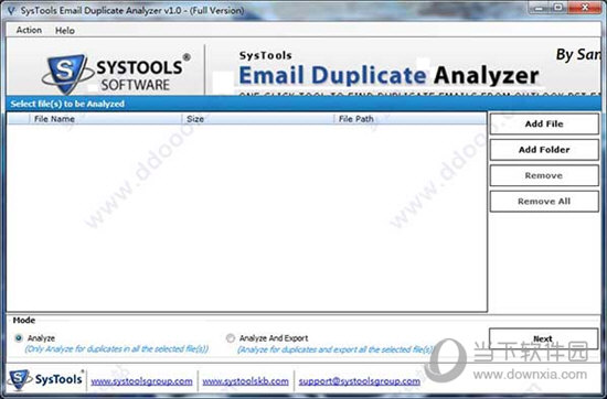 SysTools Email Duplicate Analyzer