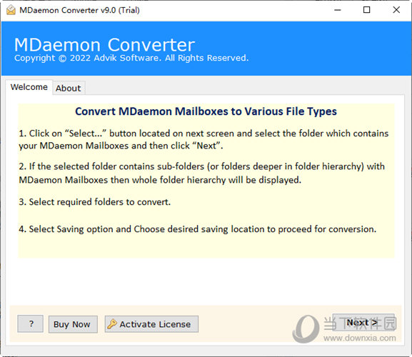 Advik MDaemon Converter