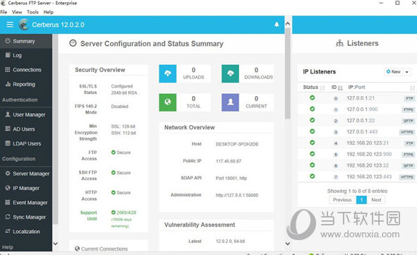 cerberus ftp server