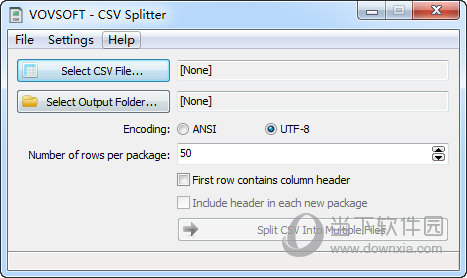 Vovsoft CSV Splitter