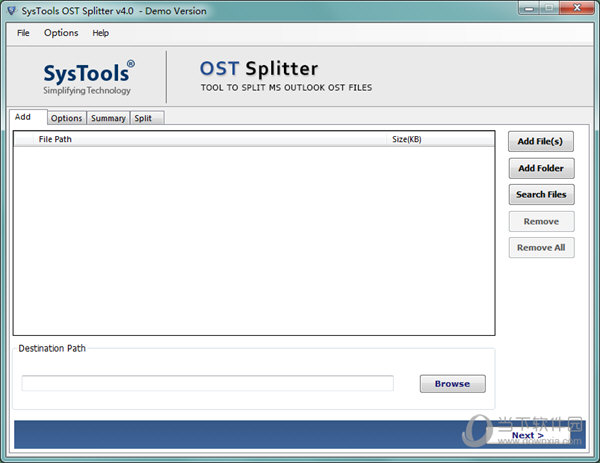 SysTools OST Splitter