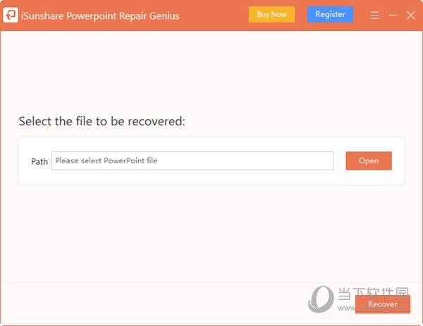 iSunshare PowerPoint Repair Genius