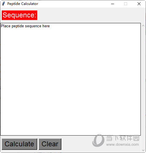 Peptide Calculator