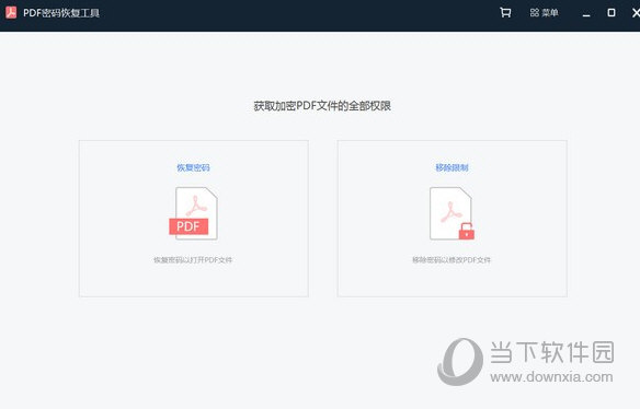 PDF密码恢复工具