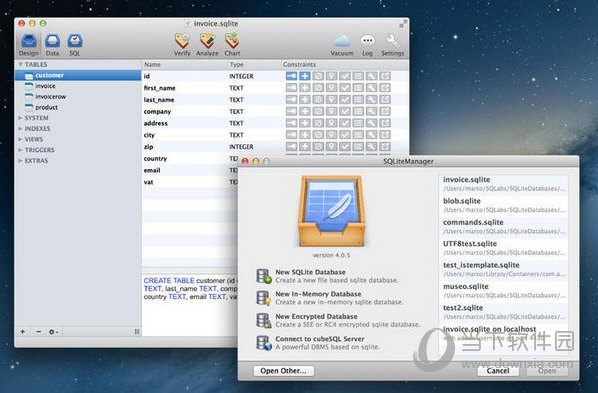 SQLiteManager Mac版