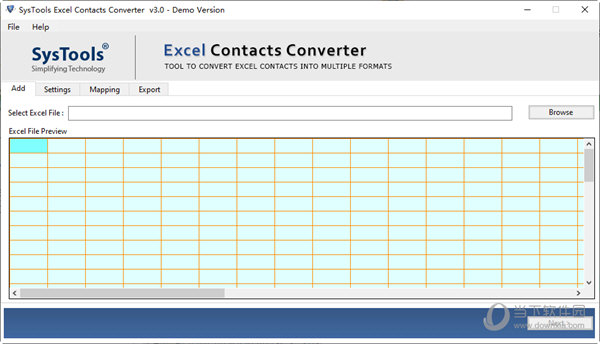 SysTools Excel Contacts Converter