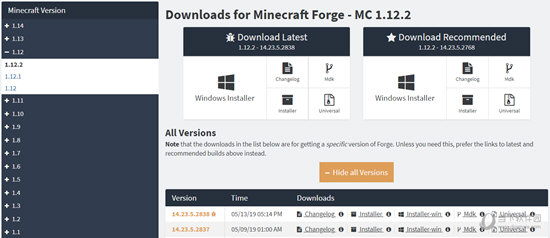 我的世界Forge自动安装器