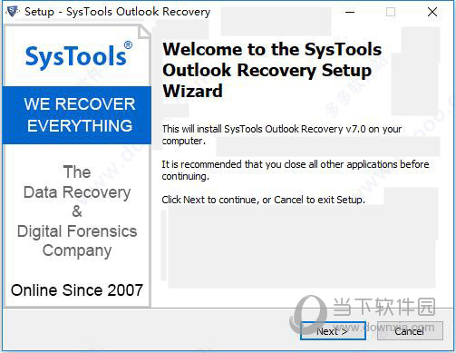 SysTools Outlook Recovery