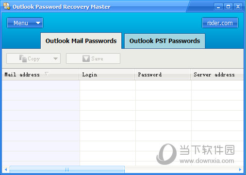 Outlook Password Recovery Master