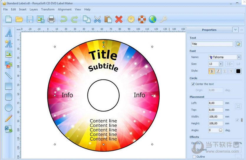 CD/DVD Label Maker