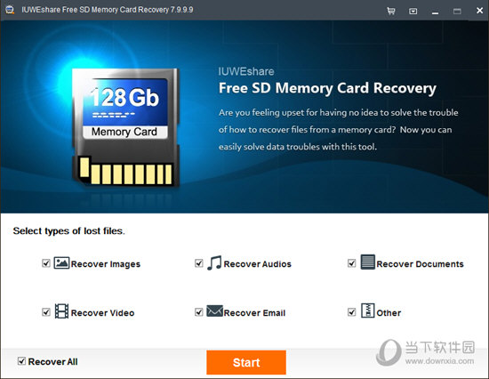 IUWEshare Free SD Memory Card Recovery