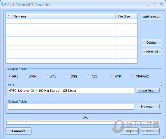 Fast RM to MP3 Converter