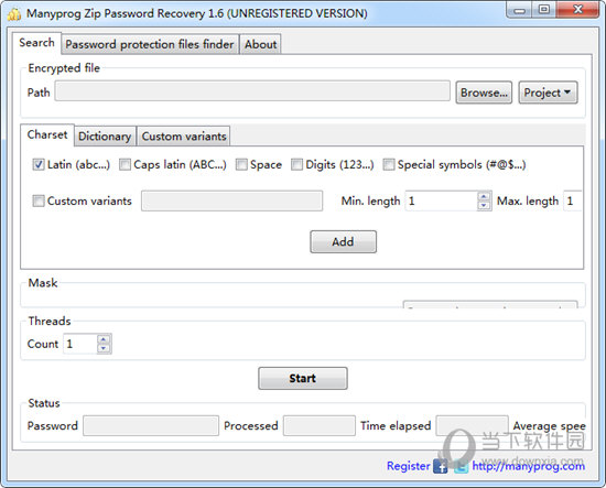 Manyprog Zip Password Recovery