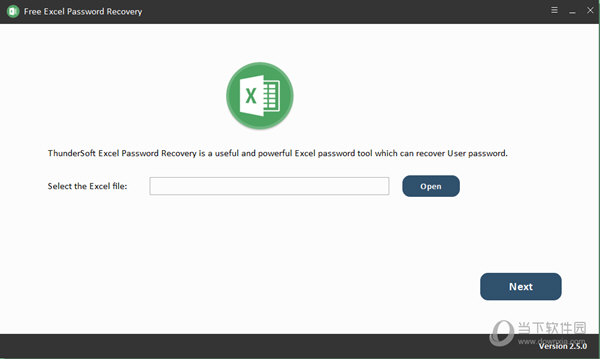 Free Excel Password Recovery