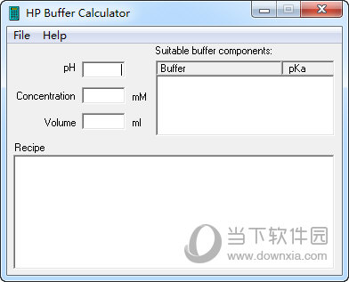 HP Buffer Calculator