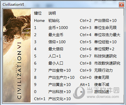 文明6多功能修改器