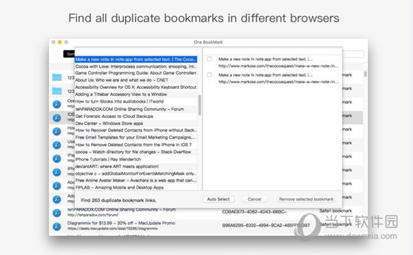 One Bookmark Mac版