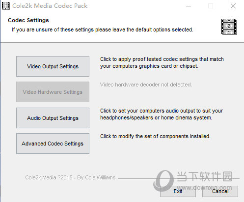 Cole2k Media Codec Pack