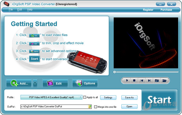 iOrgSoft PSP Video Converter