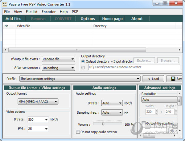 Pazera Free PSP Video Converter