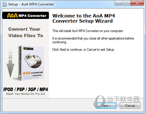 AoA iPod/PSP/3GP/MP4 Converter