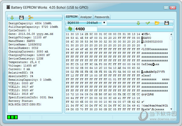 Battery EEPROM Works