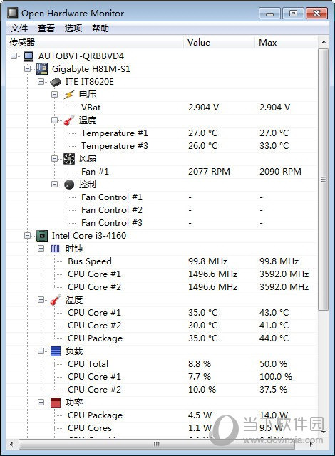 Open Hardware Monitor