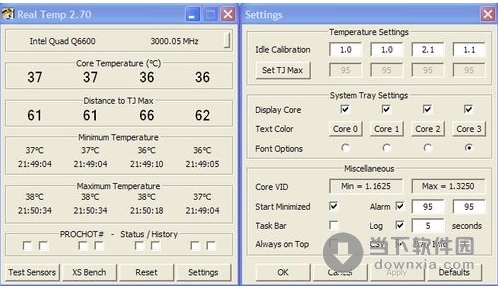 Real Temp(intel温度检测)