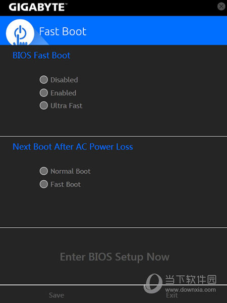 Gigabyte Fast Boot