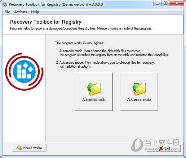 Recovery Toolbox for Registry