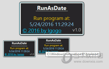 Run As Date