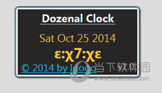 Dozenal Clock