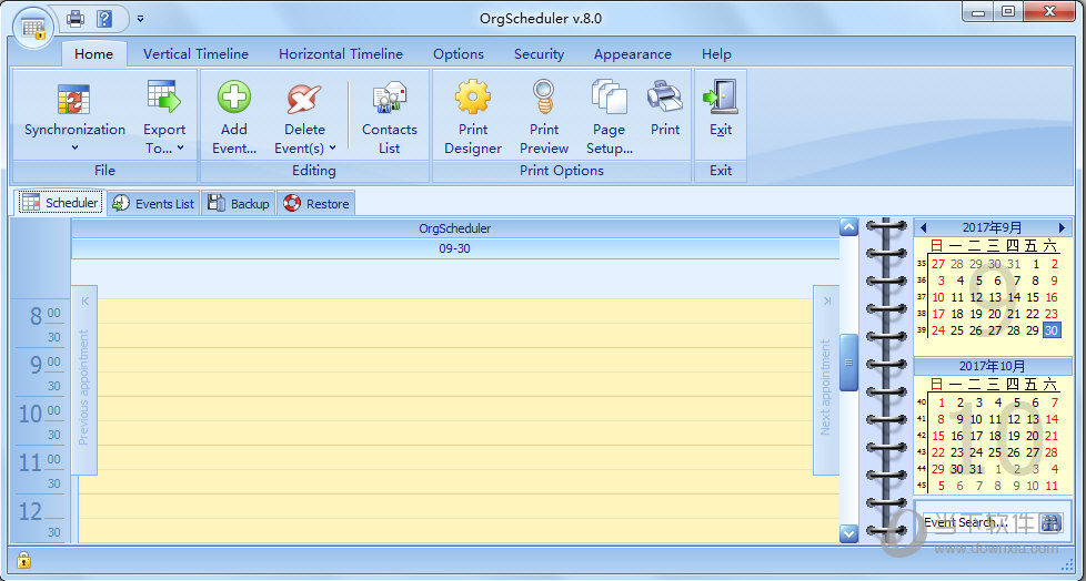 OrgScheduler