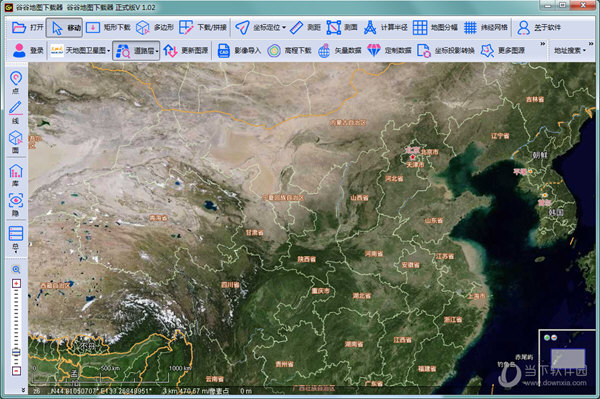 谷谷GIS地图下载器