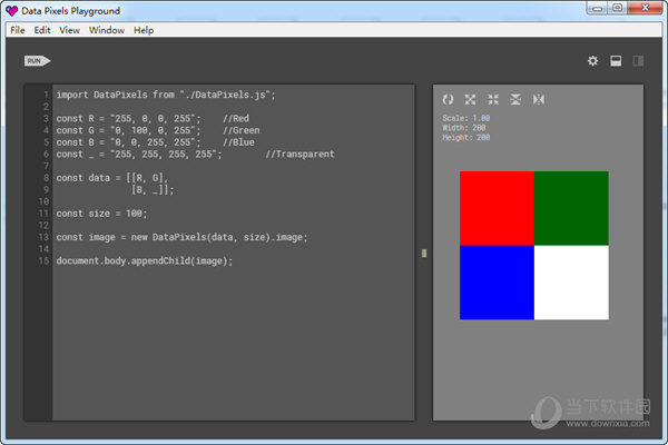 Data Pixels Playground