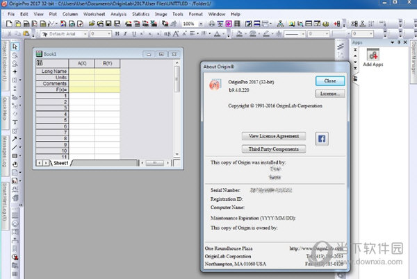 OriginPro2017中文版