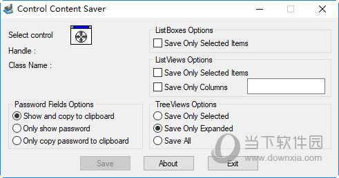 Control Content Saver