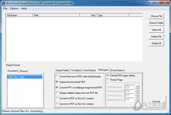 Word Excel PowerPoint to Pdf Converter