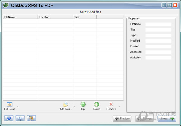 OakDoc XPS to PDF Converter