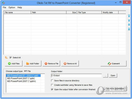 Okdo Txt Rtf to PowerPoint Converter