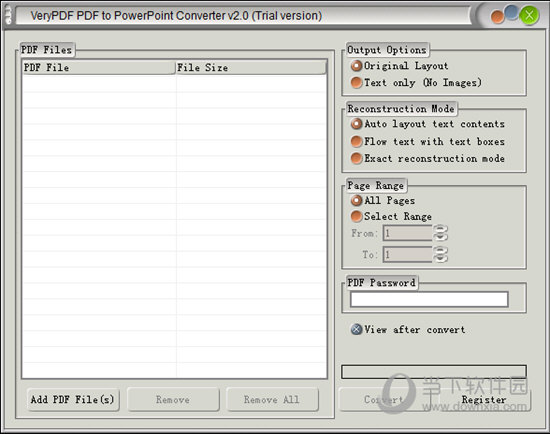 VeryPDF PDF to PowerPoint Converter