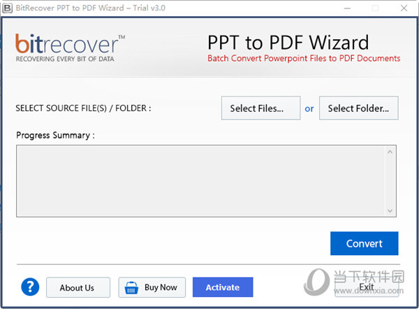 BitRecover PPT to PDF Wizard