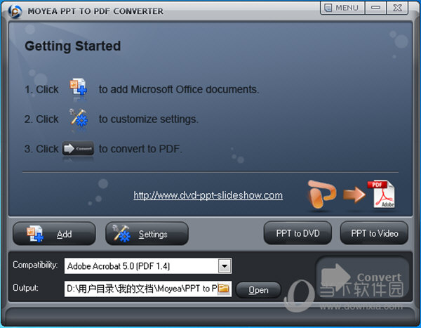 Moyea PPT to PDF Converter