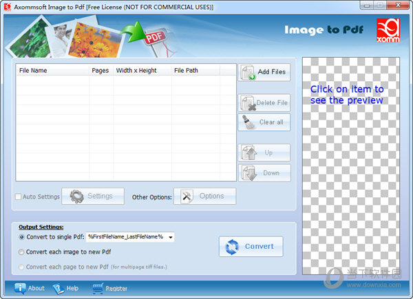 Axommsoft Image to Pdf