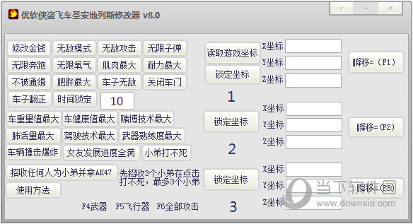 优软侠盗飞车圣安地列斯修改器