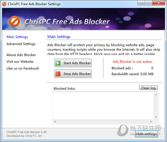 ChrisPC Free Ads Blocker