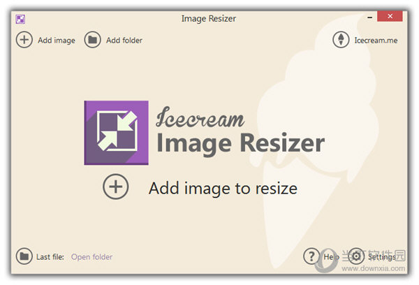 Icecream Image Resizer(图像调整工具)