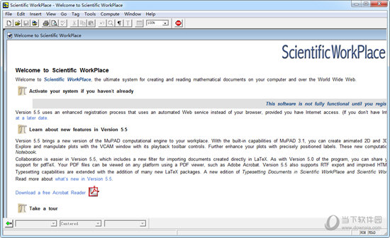 Scientific WorkPlace