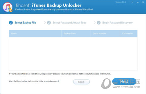 Jihosoft iTunes Backup Unlocker