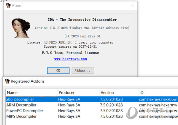 IDA Pro7.5 Sp3破解版